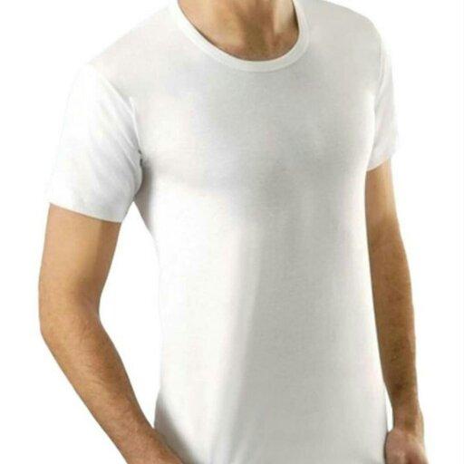زیرپوش مردانه پک دو عددی آستین دار  رکابی و خشتی  سوپرنخ پنبه اعلا سفید و رنگی ارسال رایگان 