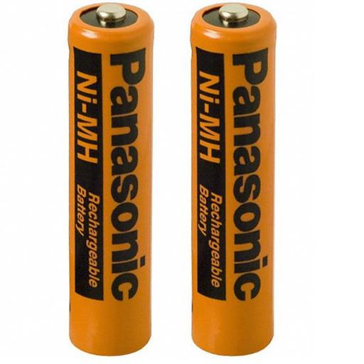 باطری نیم قلمی قابل شارژ تلفن بی سیم پاناسونیک 830 آمپر اصلی بسته دو عددی