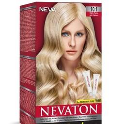 کیت رنگ موی نواتن Nevaton محصول ترکیه بلوند دودی پلاتینه