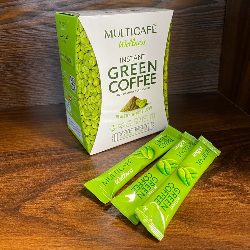 قهوه سبز ساشه رژیمی مولتی کافه (ساشه ای)