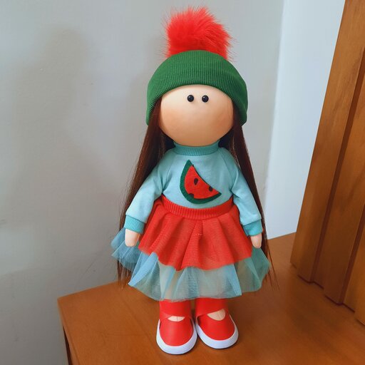 عروسک روسی دختر  یلدا ارتفاع 32 سانتی