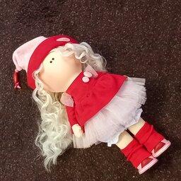 عروسک روسی تی تی دخت کد 199 رنگ قرمز و سفید 