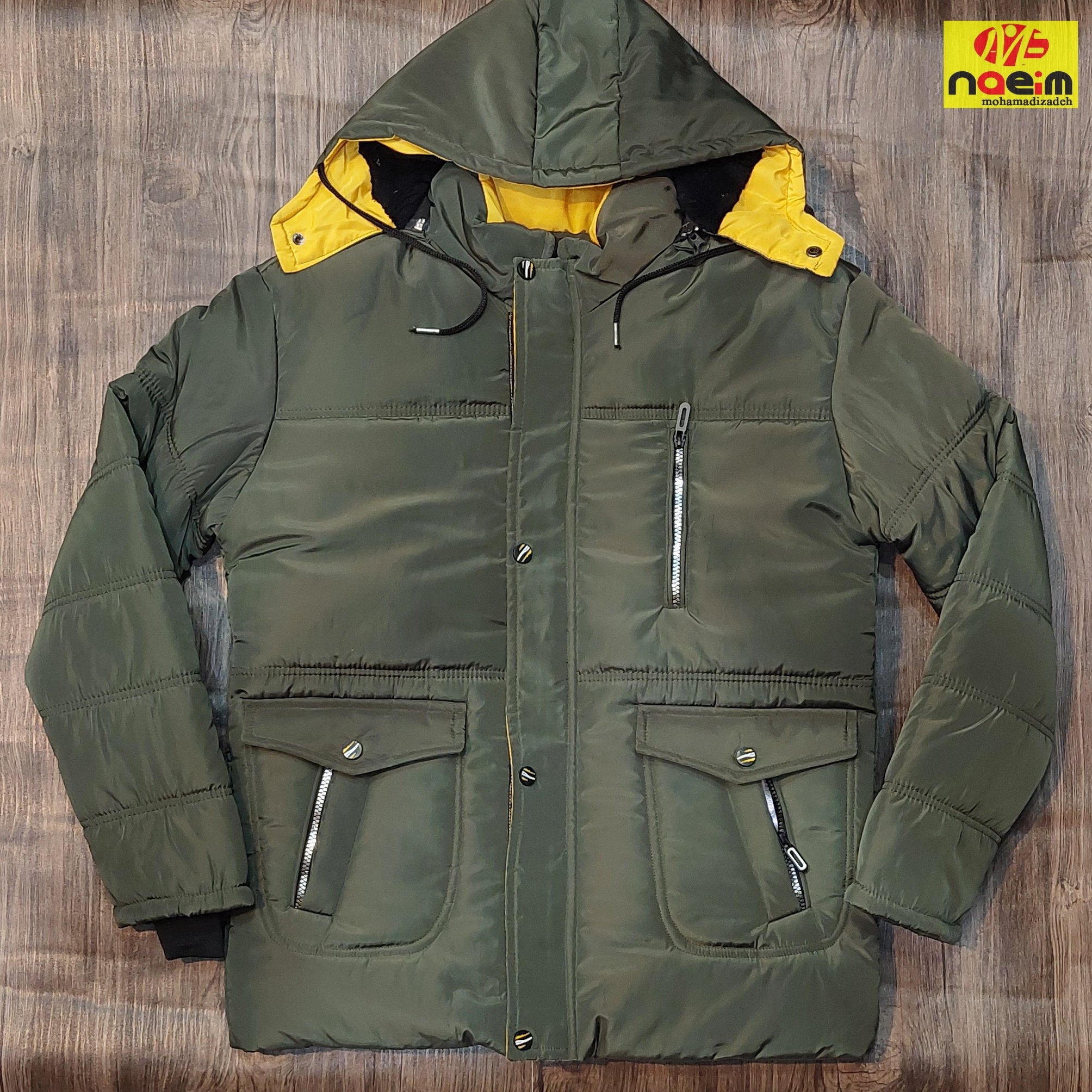 کاپشن مردانه رویه شمعی L و xl