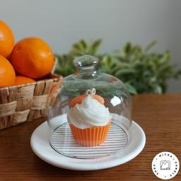 شمع کاپ کیک نارنگی
