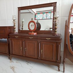 آینه کنسول مدل آریا فروش به صورت نقد و اقساط چوب راش گرجستان ضمانت 36 ماه بسیار شیک و زیبا 