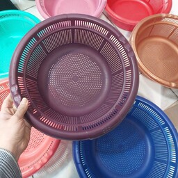 آبکش های رنگی پلاستیکی در رنگهای شاد در پلاسکو  دهقان