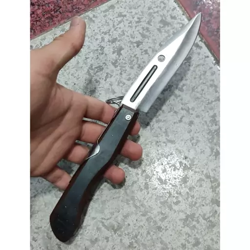 چاقو طرح سرنیزه دسته چوبی ساخت شهر بوکان آلیاژ فولاد کد M9 