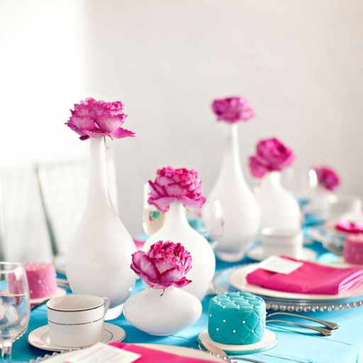 گلدانهای سالونگ سفید دستساز با رنگ ثابت