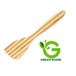 کفگیر آشپزی چوبی بامبو برند جینجیالی کد Gw40202008