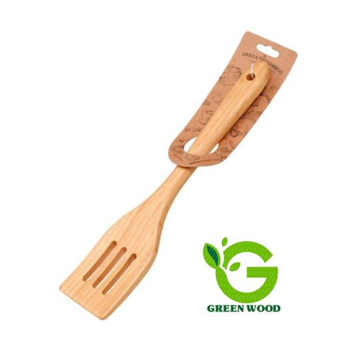 کفگیر آشپزی چوبی بامبو برند گرین بامبو کد Gw40202012