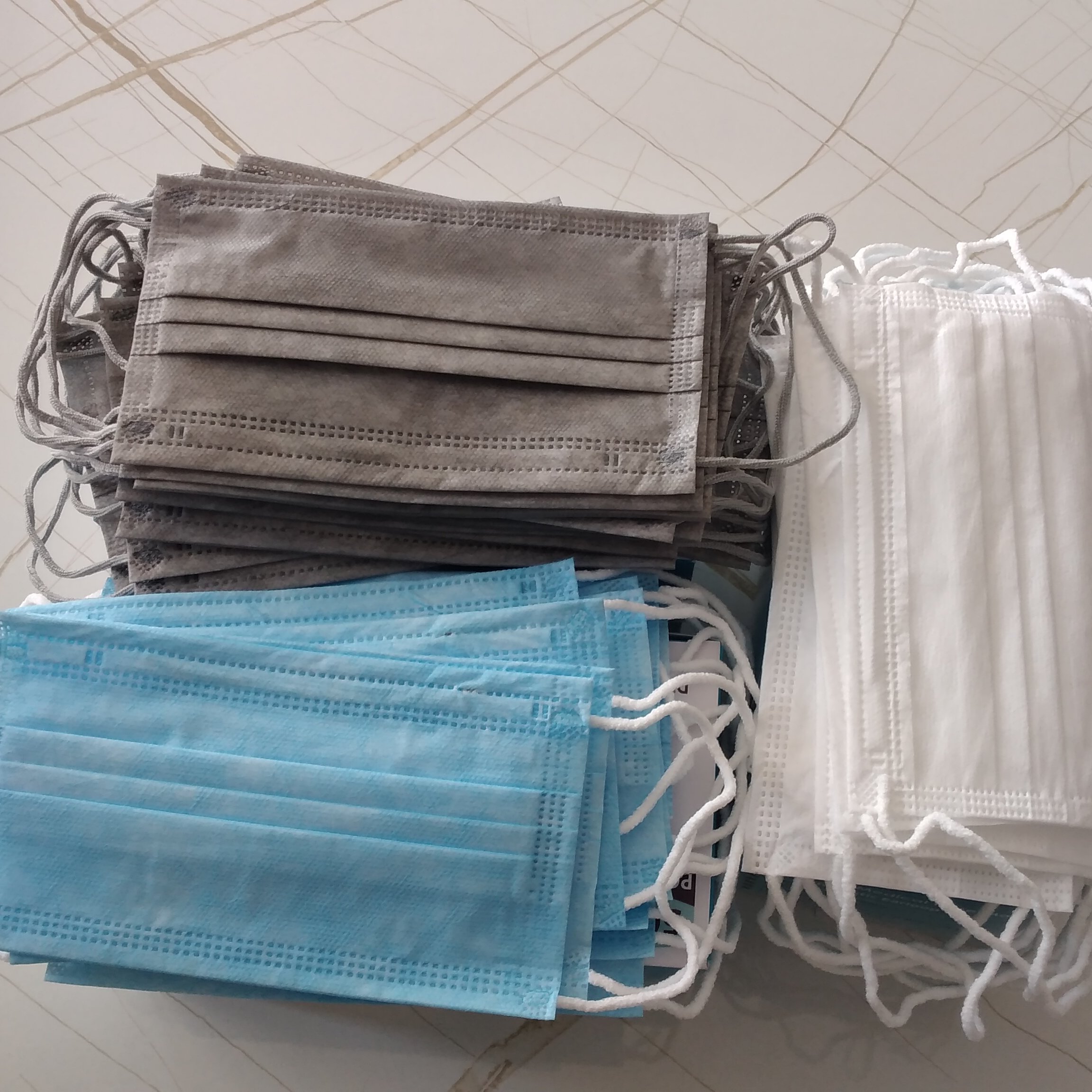 ماسک سپهر سه لایه ملت دار ( 20 بسته 50 عددی )