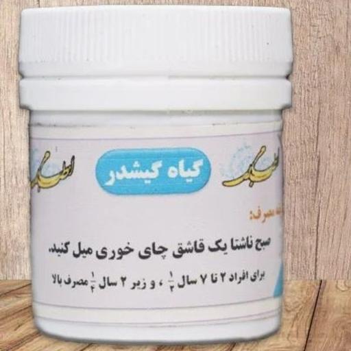 ترکیب گیاهی بادشکن ( رفع بادهای درون بدن و دردهای متحرک ) طب اسلامی با اسم مستعار گیشدر