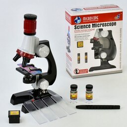 میکروسکوپ مدل آموزشی کودک و نوجوان با حداکثر زوم 1200x