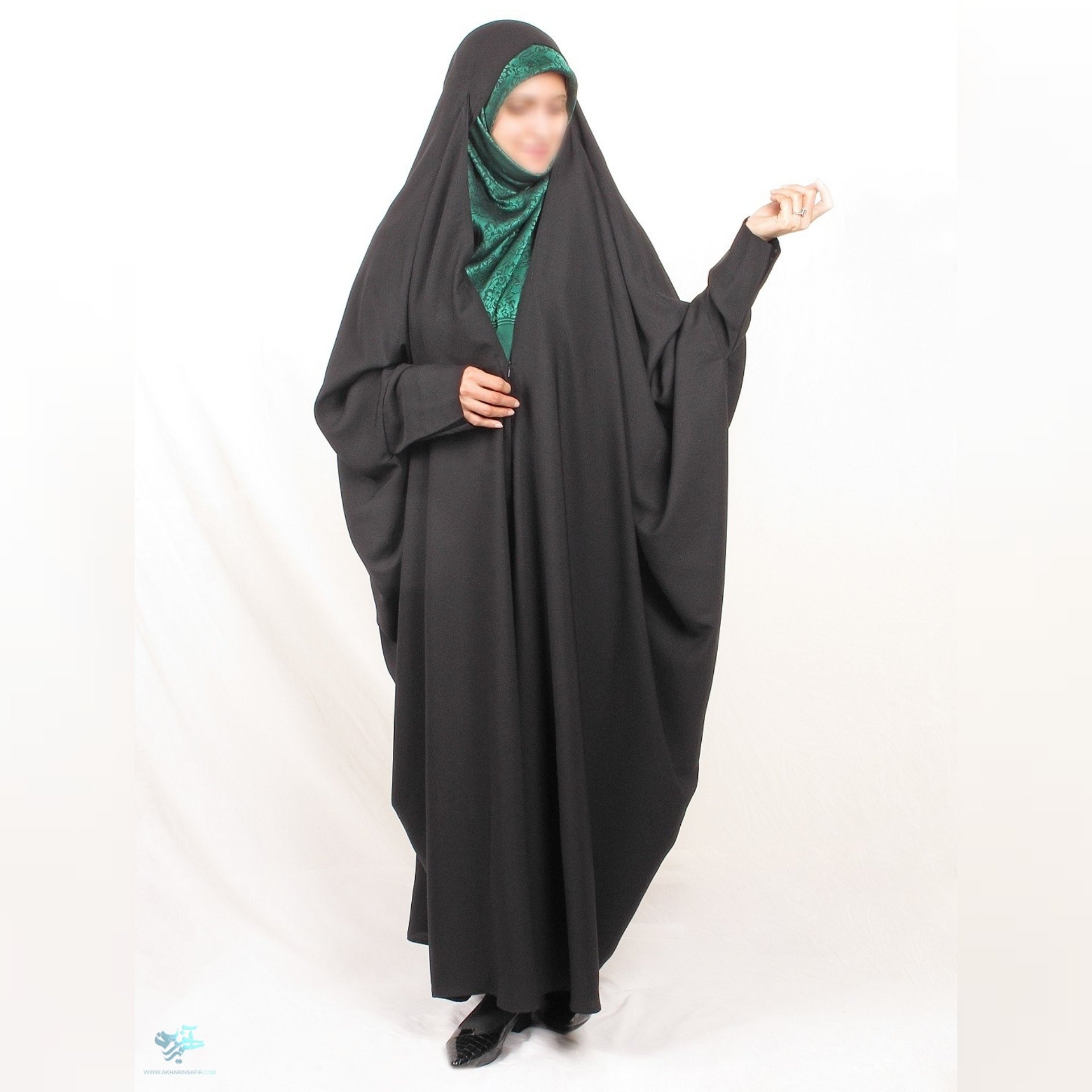 چادر مدل بحرینی کن کن جنس سوپر ژرژت 