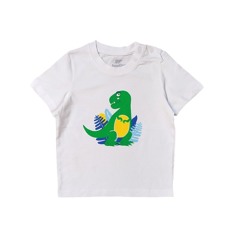 تی شرت بچه گانه لوپیلو طرح دایناسور کد B12 