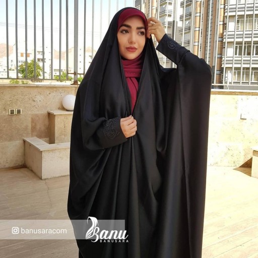 چادر عبا مدل مچدار جنس اماراتی