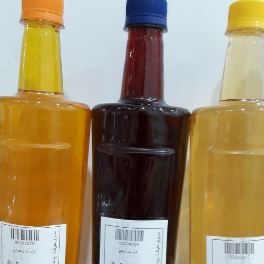 شربت گیاهی غلیظ گل سرخ(خانگی)