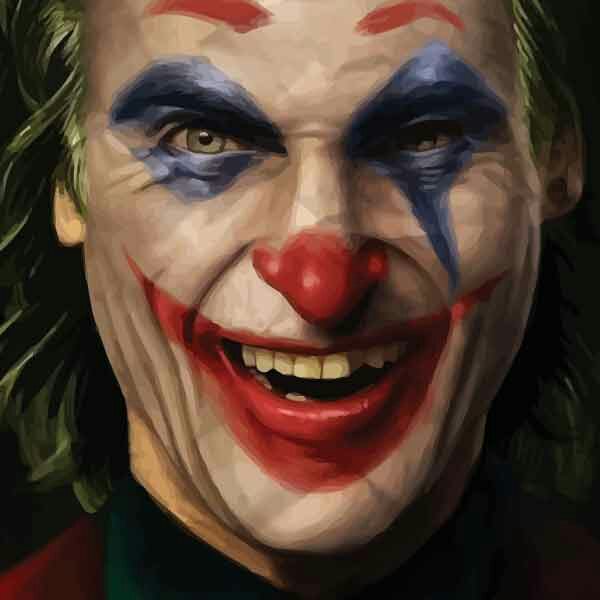 تابلو بوم چاپی لاویا طرح جوکر کد ART-885