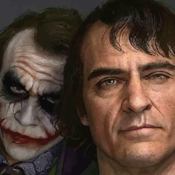 تابلو بوم چاپی لاویا طرح جوکر کد ART-794