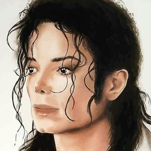 تابلو بوم چاپی لاویا طرح مایکل جکسون کد ART-985