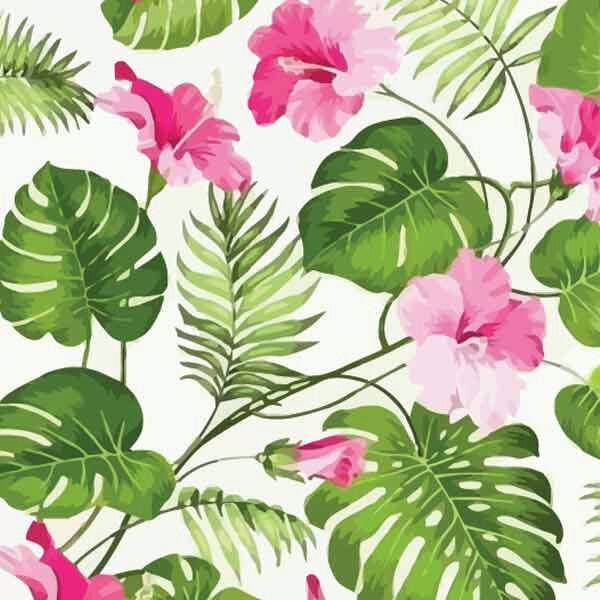 تابلو بوم چاپی لاویا طرح برگ انجیری کد ART-1179