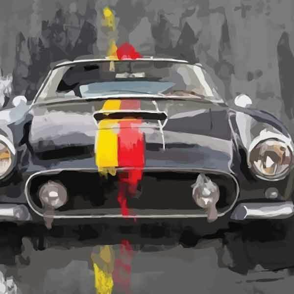 تابلو بوم چاپی لاویا طرح خودرو کد ART-1023