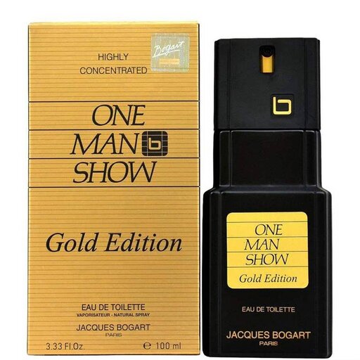 عطر ادکلن بوگارت وان من شو گلد ادیشن | Jacques Bogart One Man Show Gold Edition

