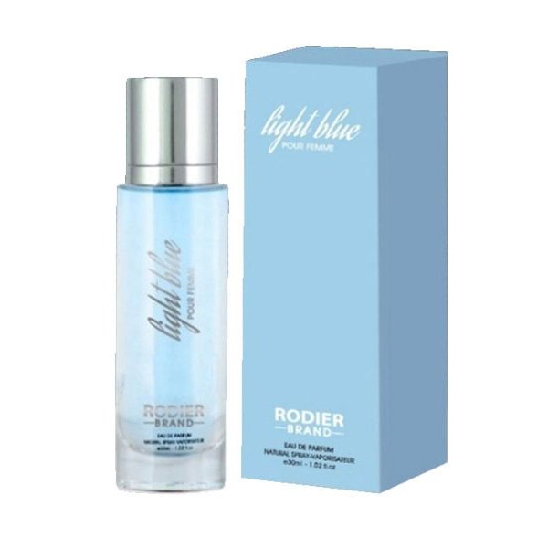 عطر جیبی زنانه رودیر مدل لایت بلو Light Blue حجم 30 میلی لیتر