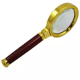 ذره بین طلایی  MAGNIFIER  قطر عدسی 60mm 