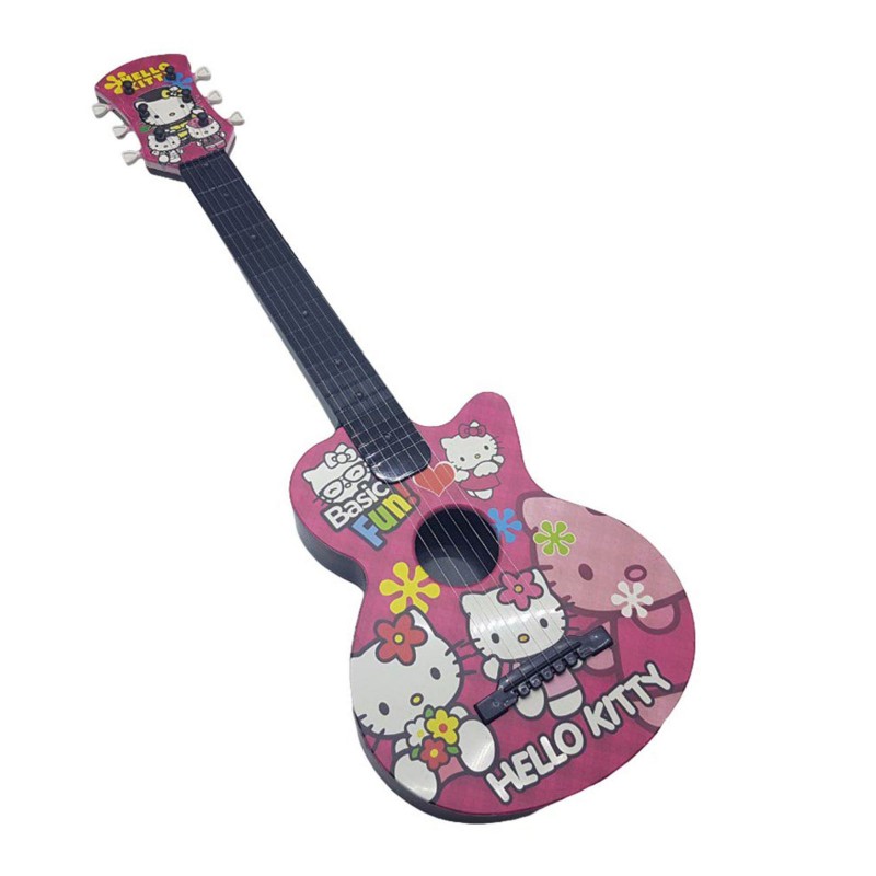 گیتار اسباب بازی  S90 سایز بزرگ طرح Hello Kitty