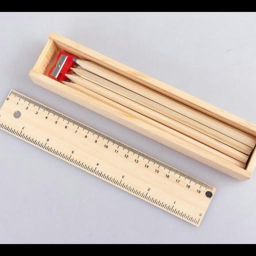 مداد12رنگ جعبه چوبی