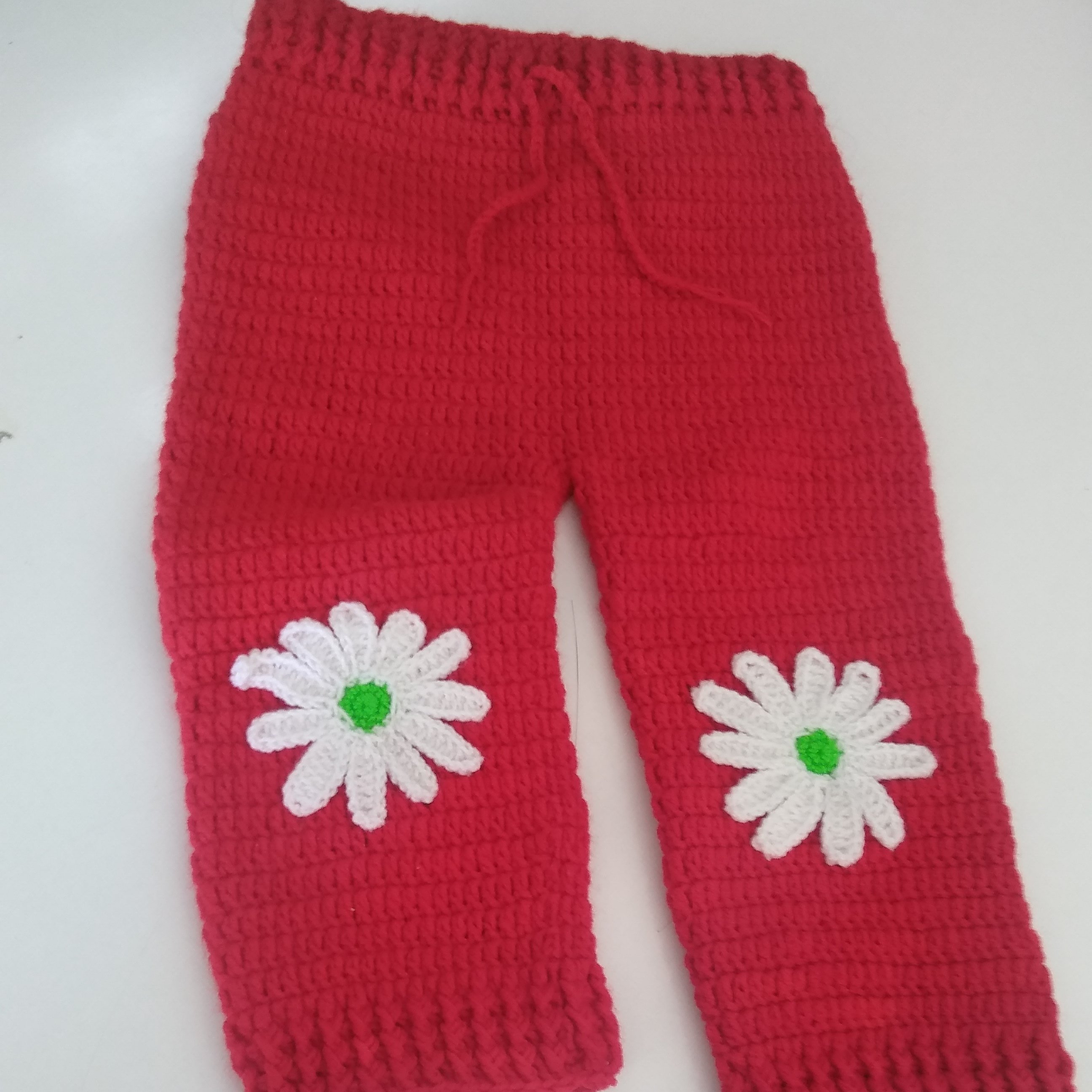 شلوار  بچه گانه بافتنی