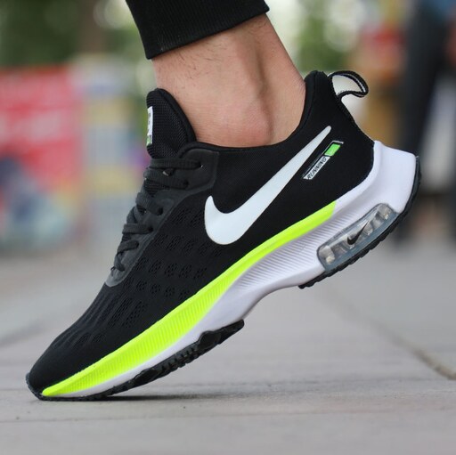 کتانی مردانه NIKE ZOOM مدل HIGH COPY BLACK