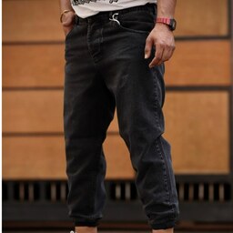 شلوار جین مردانه پارچه ترک مشکی اسپرت مدل GASPER اسپرت