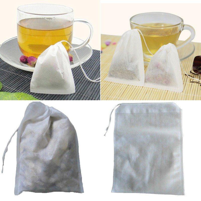 کیسه چای و دمنوش یکبار مصرف نخ دار Large(25 عددی)