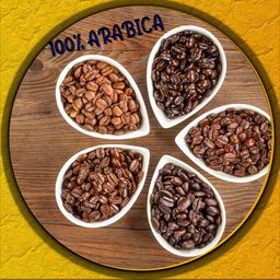 قهوه میکس 100 درصد عربیکا  1000گرمی تازه رست مدیوم شکلاتی   مناسب برای فرنچ پرس ، اسپرسو ساز ، روش‌های فیلتری ، لاته
