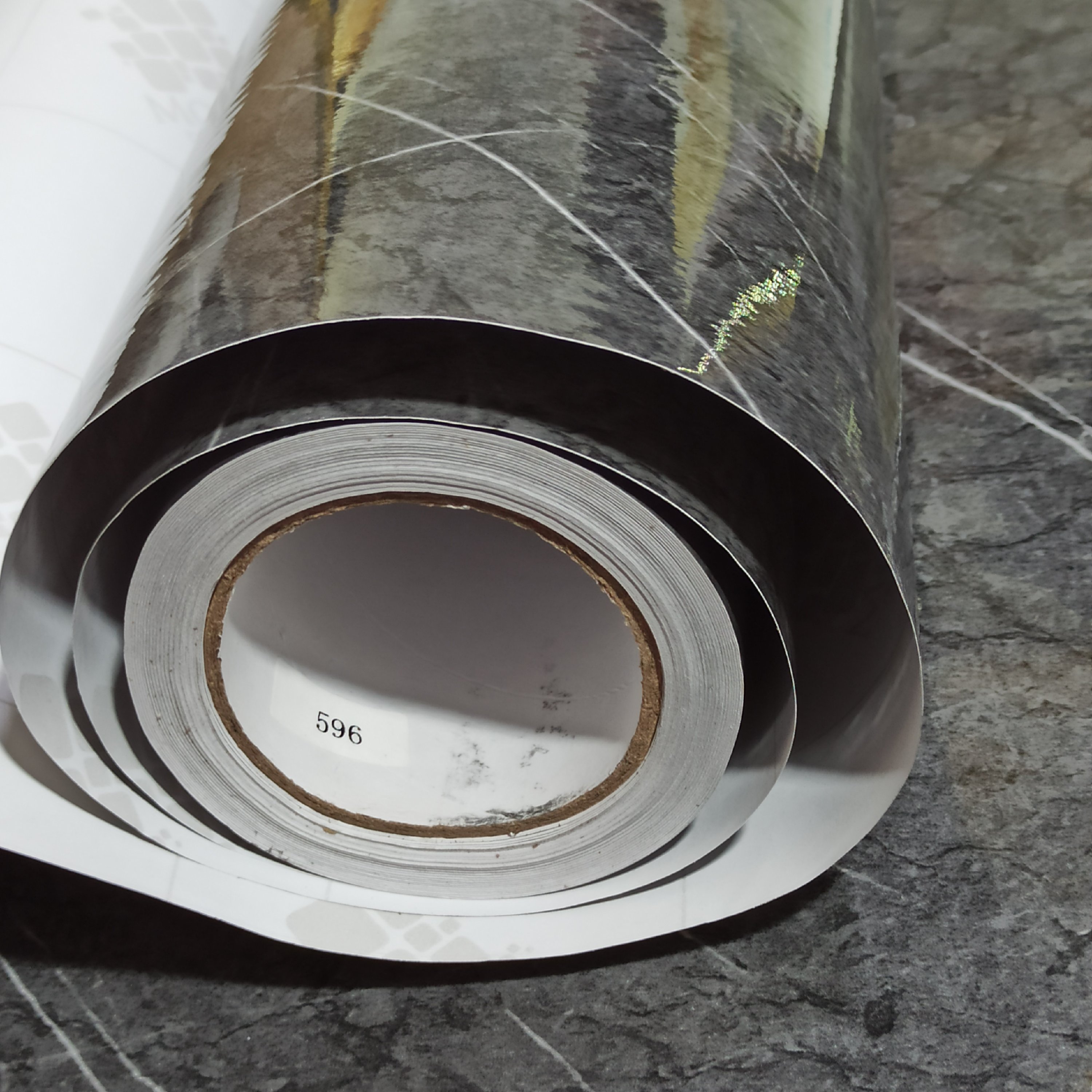 برچسب کابینت طرح سنگ براق رگه دار کد596