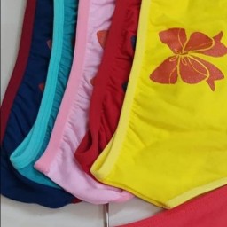 پک دو  تایی شورت زنانه فانتزی پشت چاپی نخی