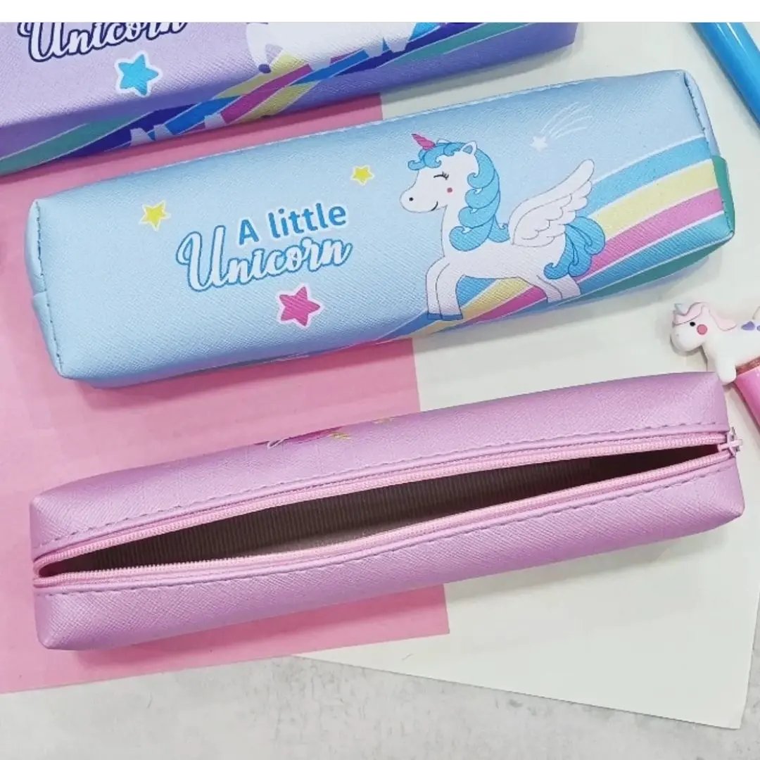 جامدادی طرح یونیکورن تک ریپ چرمی کیفیت عالی