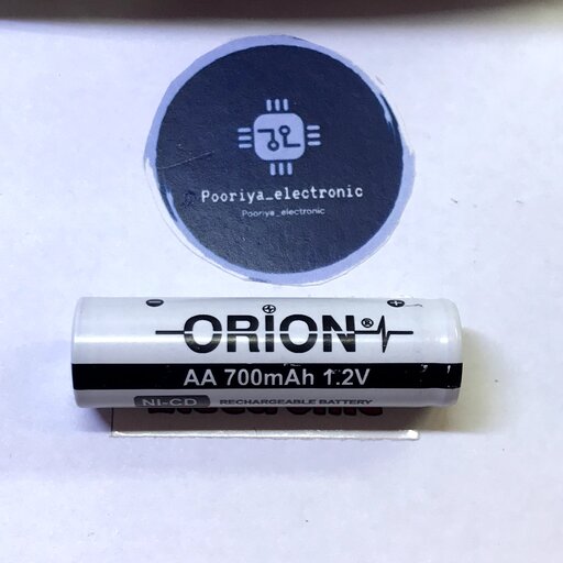 باتری قلمی شارژی اوریون (ORION) مدل AA 700mAh 1.2V NI-CD