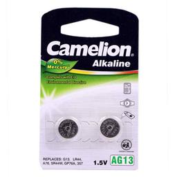 باتری سکه ای Camelion Alkaline AG13 پک 2 عددی