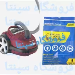 کیسه جاروبرقی فیلیپس یکبارمصرف بسته 4 عددی Philips اصل  (اورجینال اصلی)