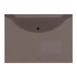 پوشه دکمه دار پاپکو - سایز a4 - بسته 36 عددی -شفاف -  بیزینس- A4-116BT