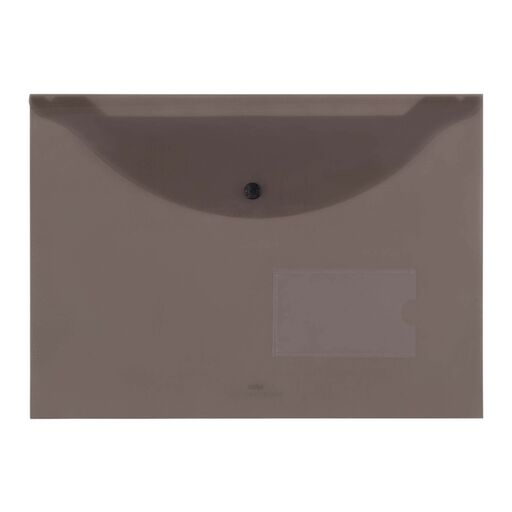 پوشه دکمه دار پاپکو - سایز a4 - بسته 36 عددی -شفاف -  بیزینس- A4-116BT