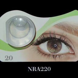 لنز چشم  هرا رنگ طوسی سبز دور دار شماره NRA220