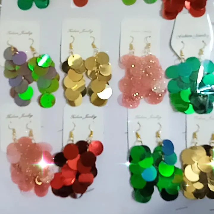 گوشواره پولکی