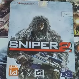 خرید بازی پلی استیشن 2 دو تک تیرانداز اسنایپر دو SNIPER
2 گیم مخصوص ps2 سی دی بازی اکشن جنگی play station 2