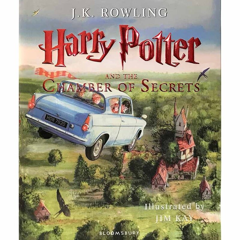 مجموعه کتابهای هری پاتر بصورت مصور و بسیار جذاب و نفیس جلد یک تا5 harry Potter 
