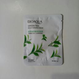 ماسک صورت ورقه ای چای سبز بیواکوا محصولات پوست مهتا