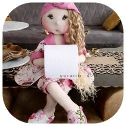 عروسک روسی مدل دستمال رولی مناسب برای جهیزیه